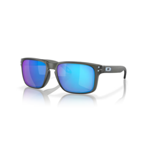 Oakley Holbrook Encircle Collection Glasses - Prizm Sapphire Polarized Lenses - Matte Gray Smoke Frame
